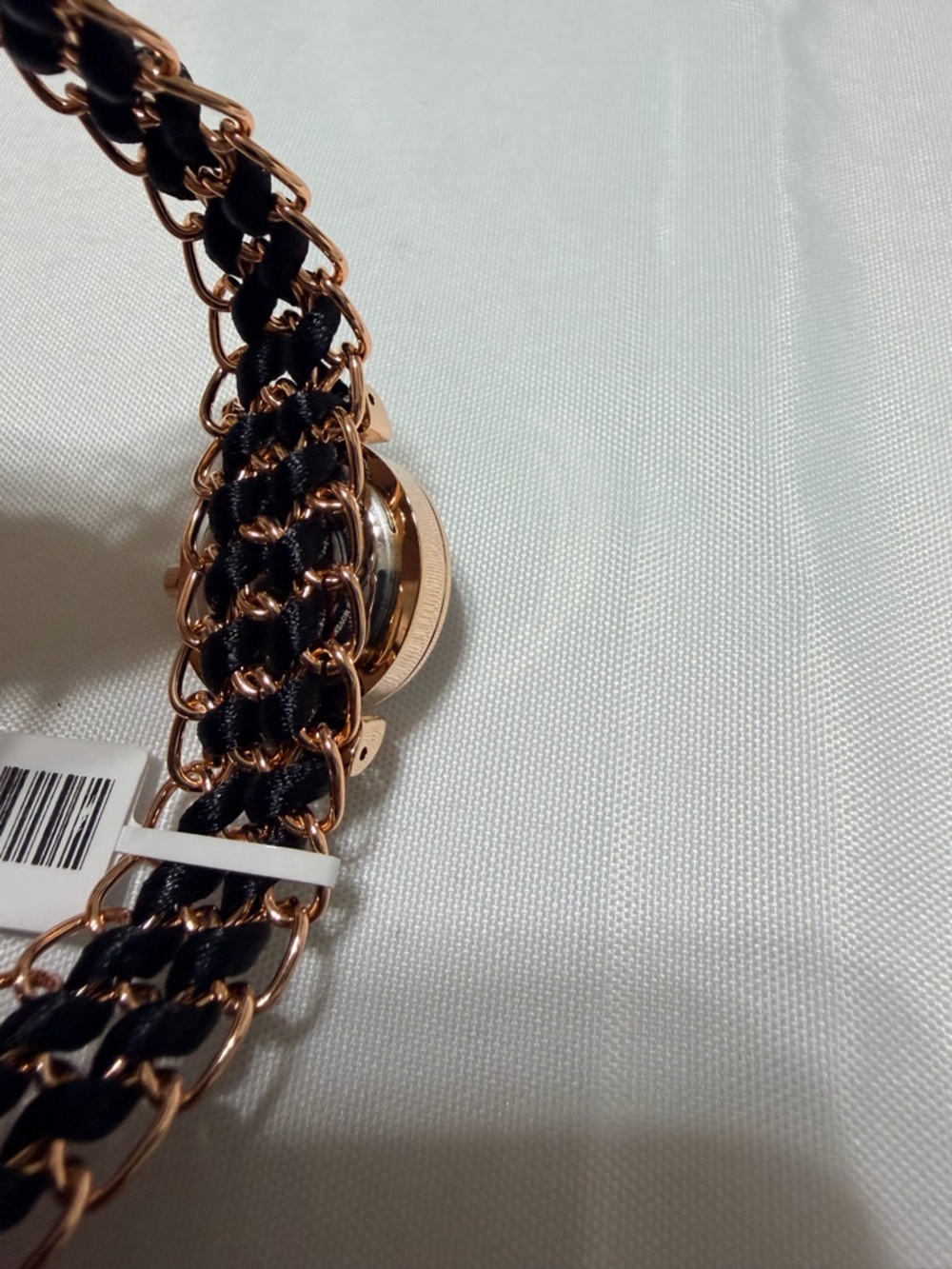Women's Montres Prestige by Invicta Rose Gold and Black Chain Link Watch - Picture 6 of 7